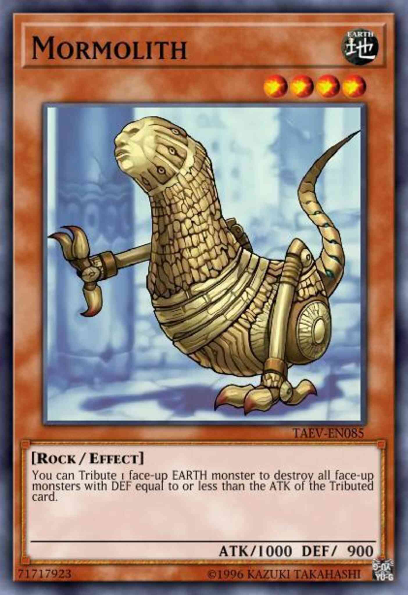 Mormolith - TAEV-EN085 - Secret Rare - 1st Edition