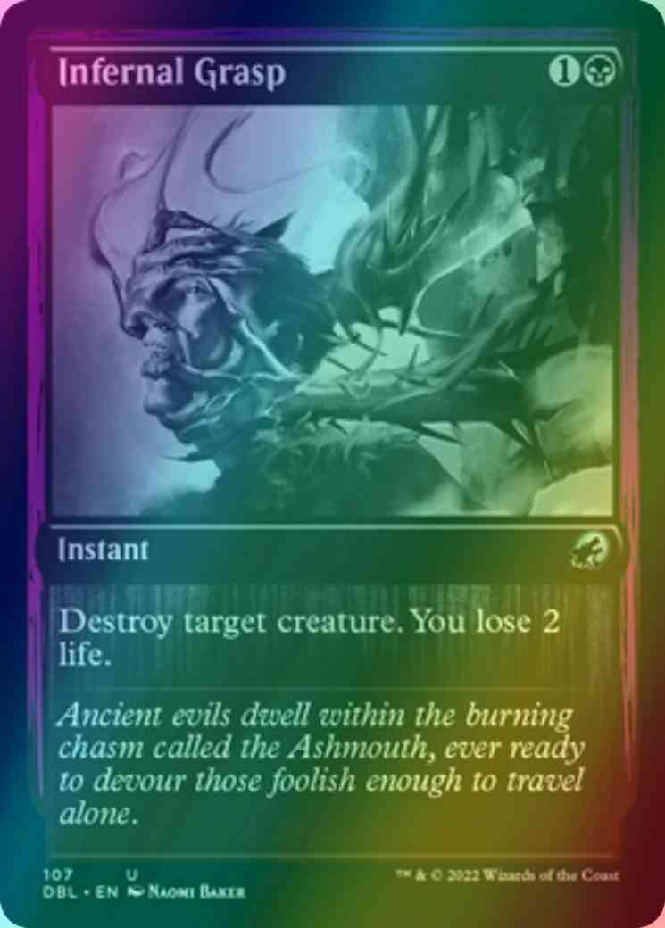 Infernal Grasp [107] [Innistrad: Double Feature] [Foil]