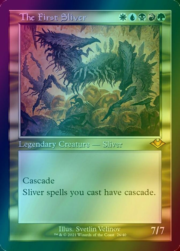 The First Sliver [26] [Retro Frame] [Modern Horizons 1 Timeshifts] [Etched Foil]