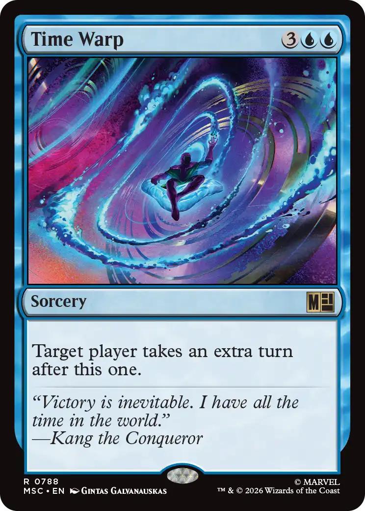 Time Warp [788] [Jumpstart] [Marvel Super Heroes: Commander] [Non-Foil]