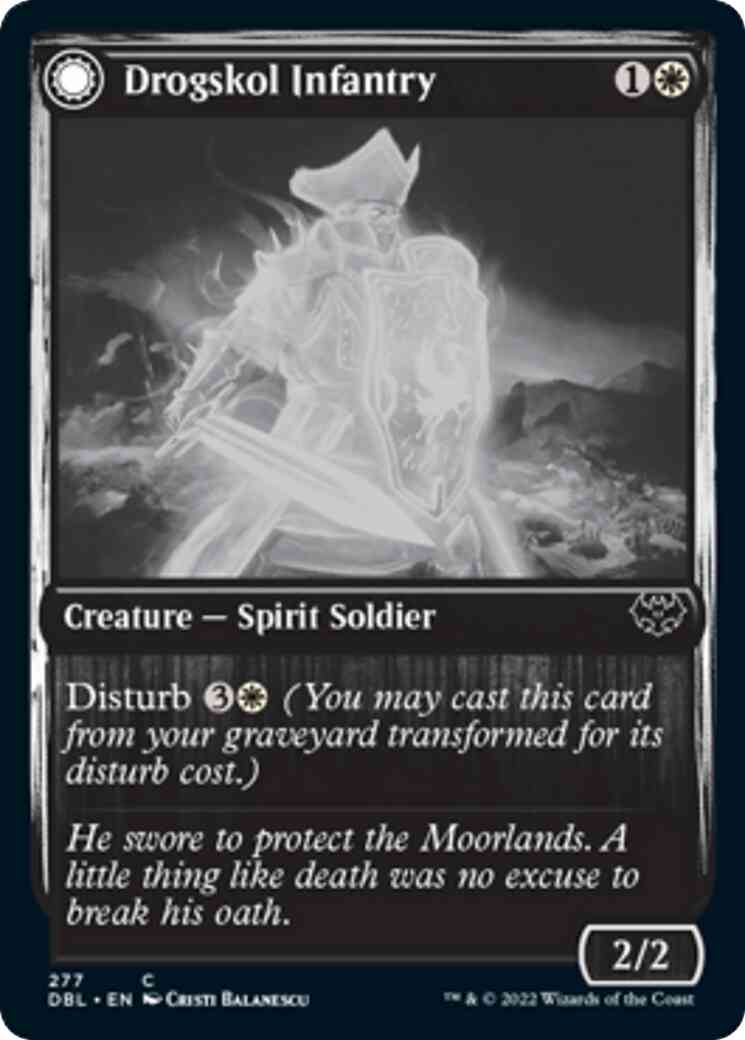Drogskol Infantry // Drogskol Armaments [277] [Innistrad: Double Feature] [Non-Foil]