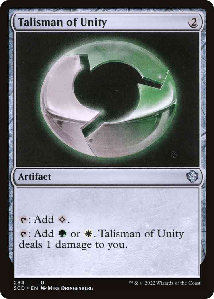 Talisman of Unity [284] [Starter Commander Decks] [Non-Foil]