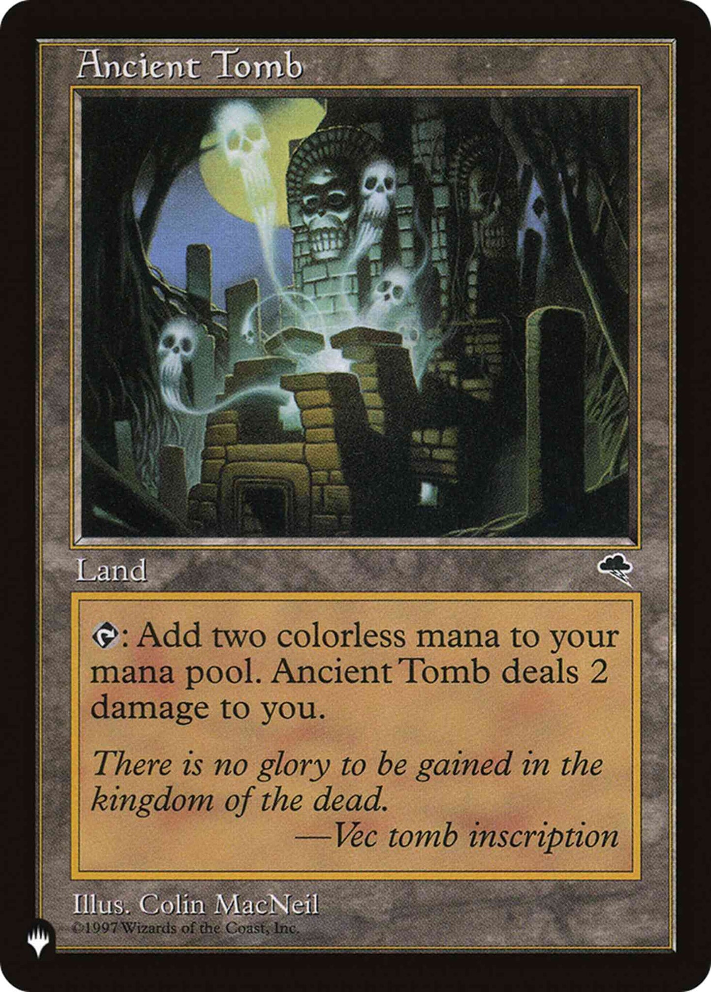 Ancient Tomb [TMP-315] [The List] [Non-Foil]