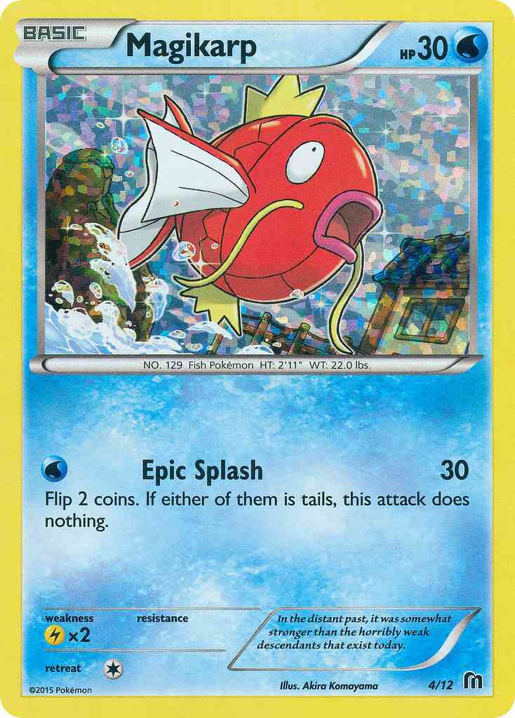 Magikarp - 4/12 - Promo [mcd16-4] [Holo]