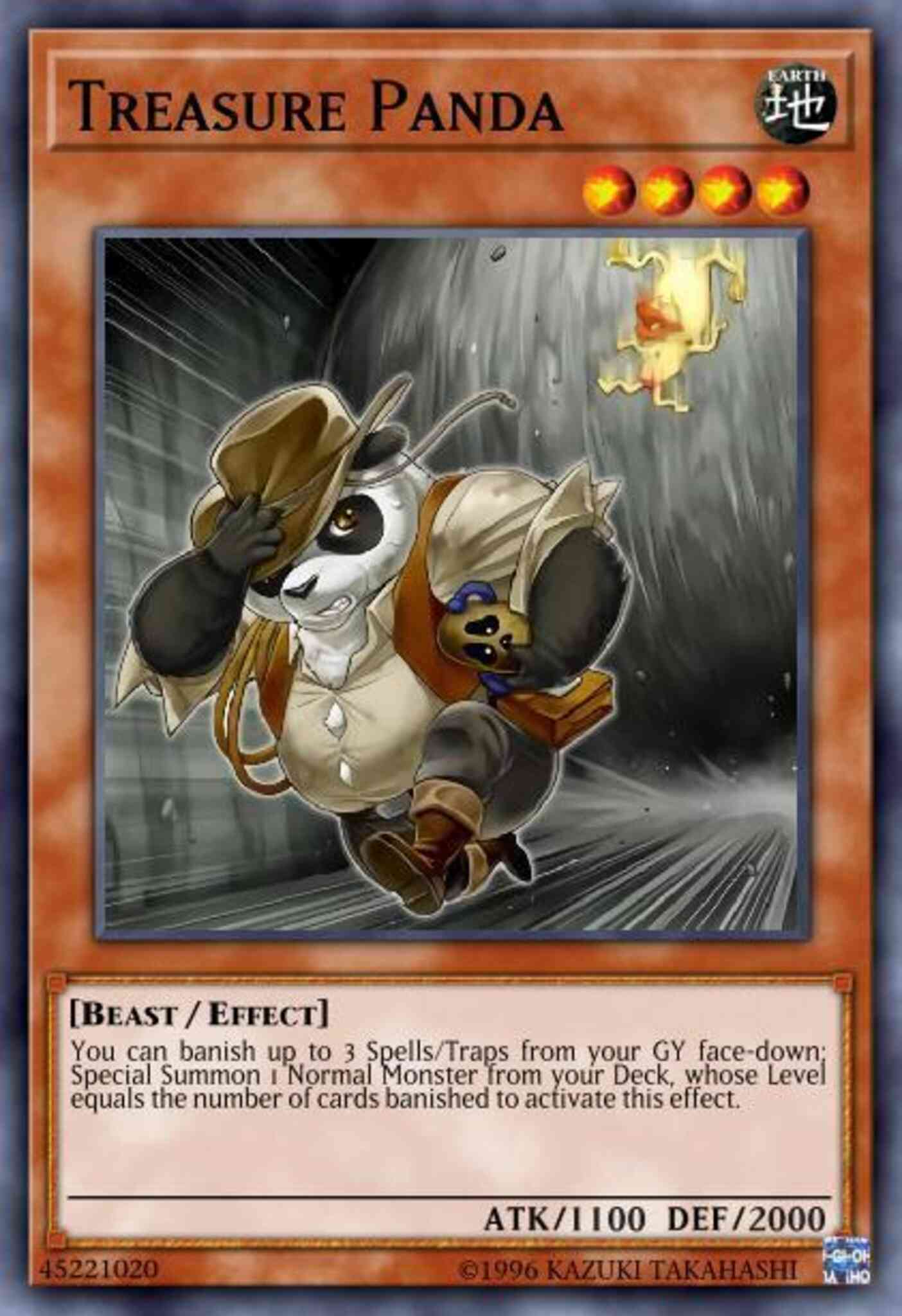 Treasure Panda - COTD-EN032 - Common - Unlimited