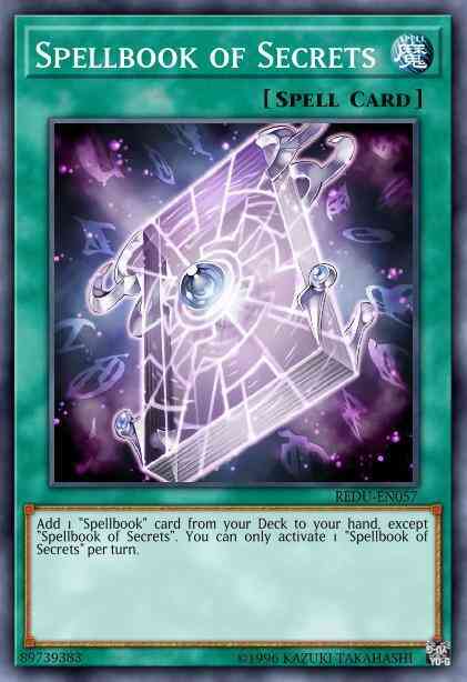 Spellbook of Secrets - REDU-EN057 - Ultimate Rare - 1st Edition