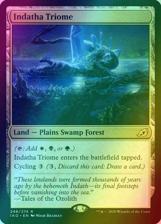 Indatha Triome [248] [Ikoria: Lair of Behemoths] [Foil]