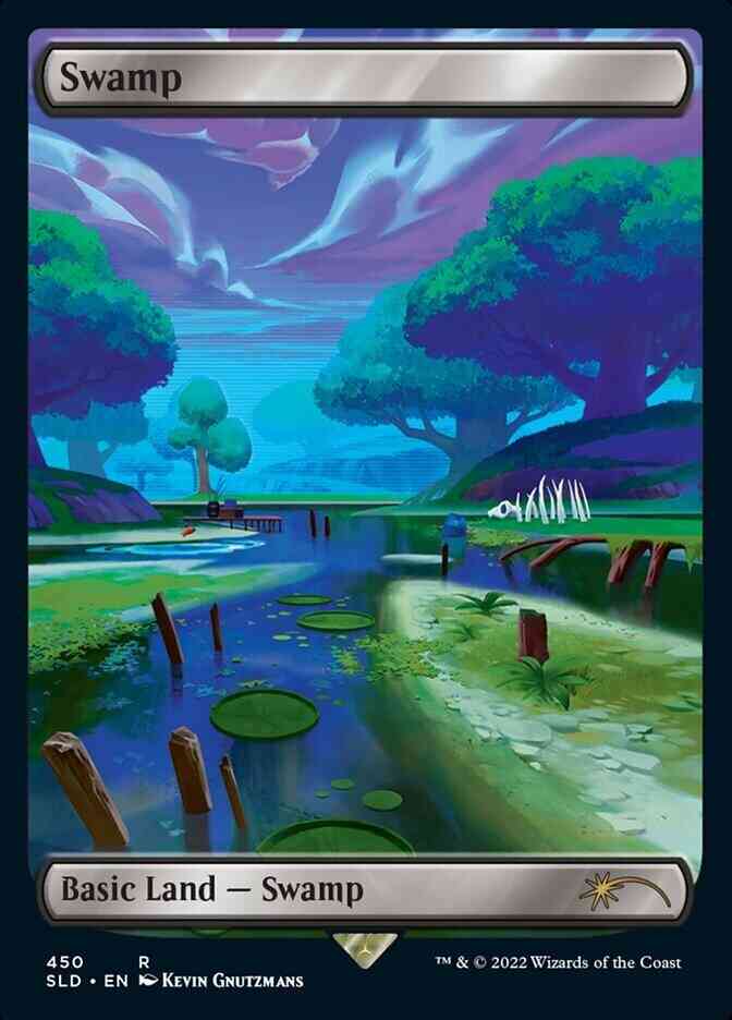 Swamp [0450] [Full Art] [Fortnite: Landmarks] [Secret Lair Drop] [Non-Foil]