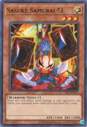 Sasuke Samurai #3 - 25th Anniversary - IOC-EN011 - Rare - Unlimited