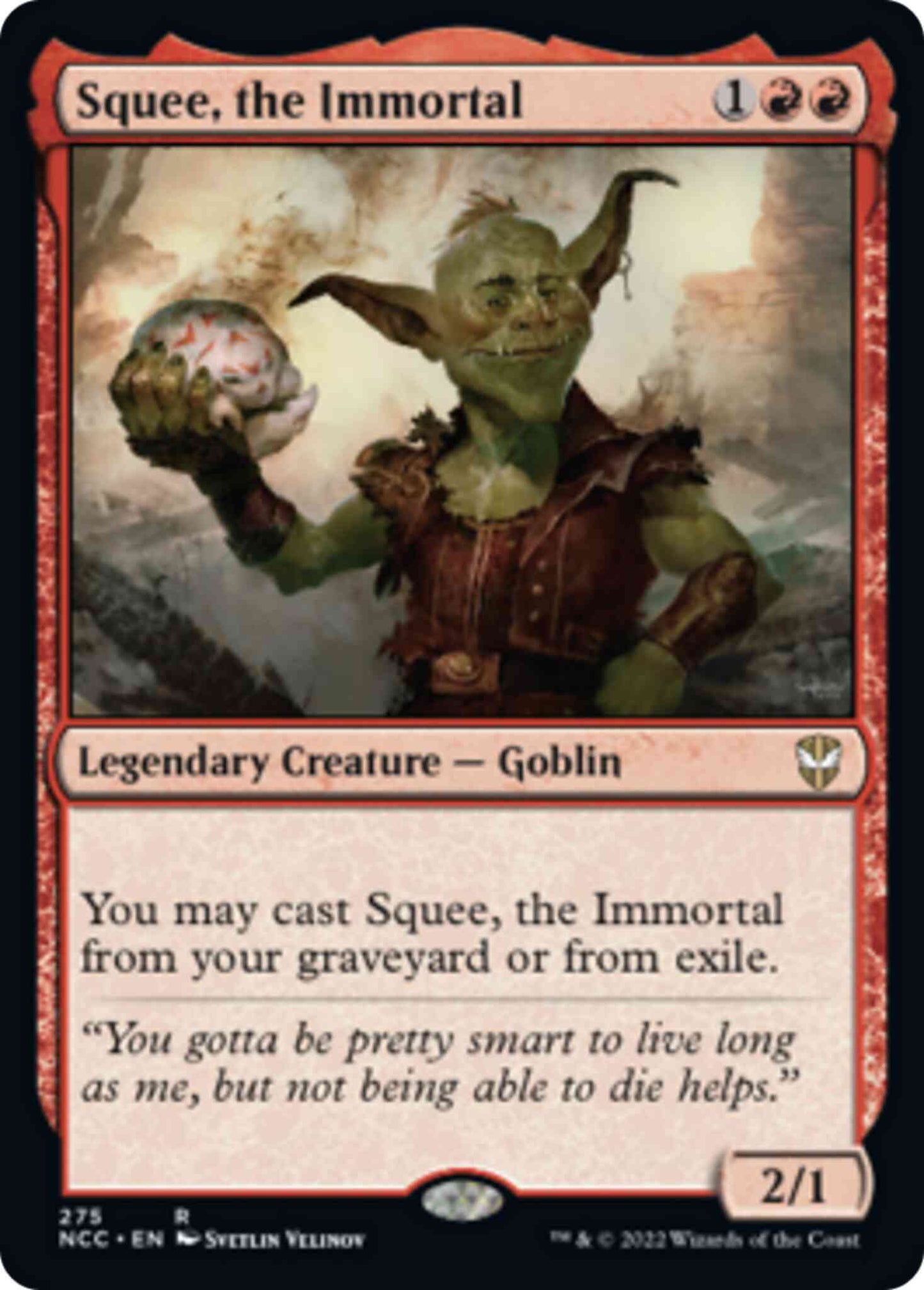Squee, the Immortal [275] [Streets of New Capenna: Commander] [Non-Foil]