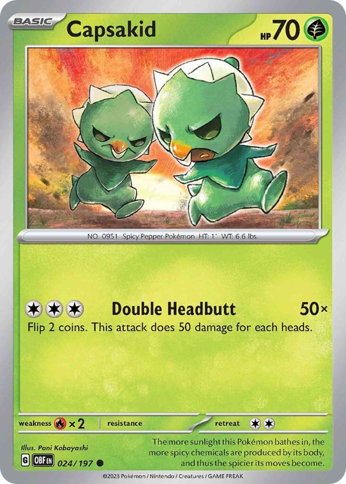 Capsakid - 024/197 - Common [sv03-024] [Non-Holo]