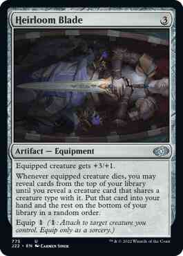 Heirloom Blade [775] [Jumpstart 2022] [Non-Foil]