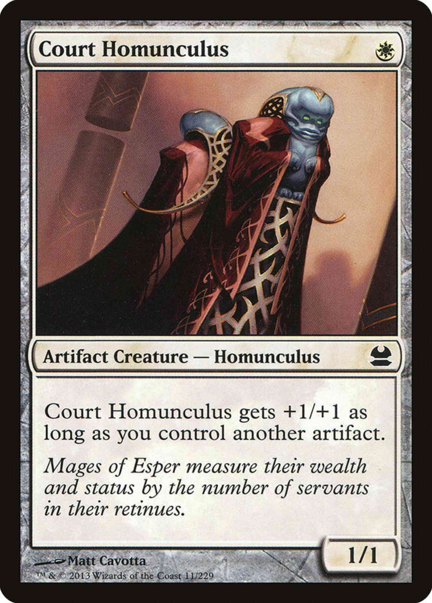 Court Homunculus [11] [Modern Masters] [Non-Foil]