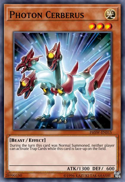 Photon Cerberus - SP13-EN012 - Starfoil Rare - 1st Edition