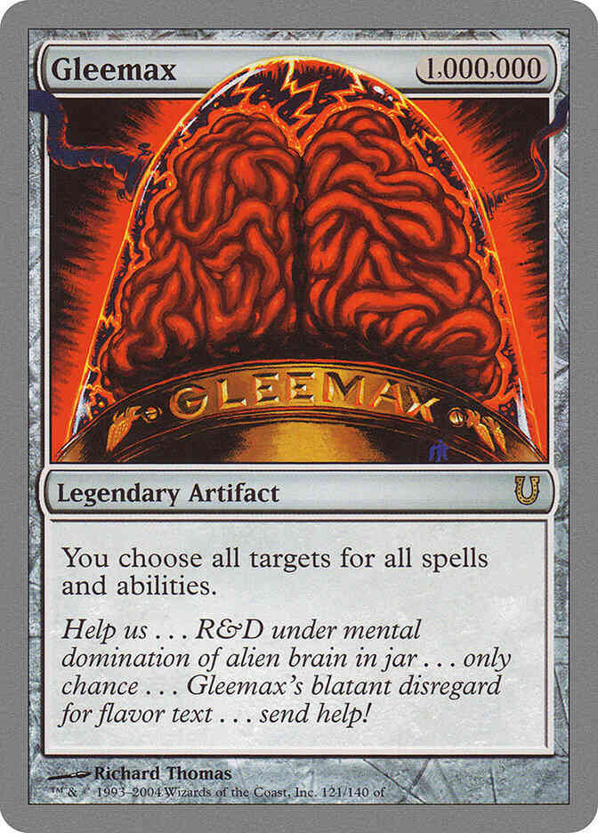 Gleemax [121] [Unhinged] [Non-Foil]