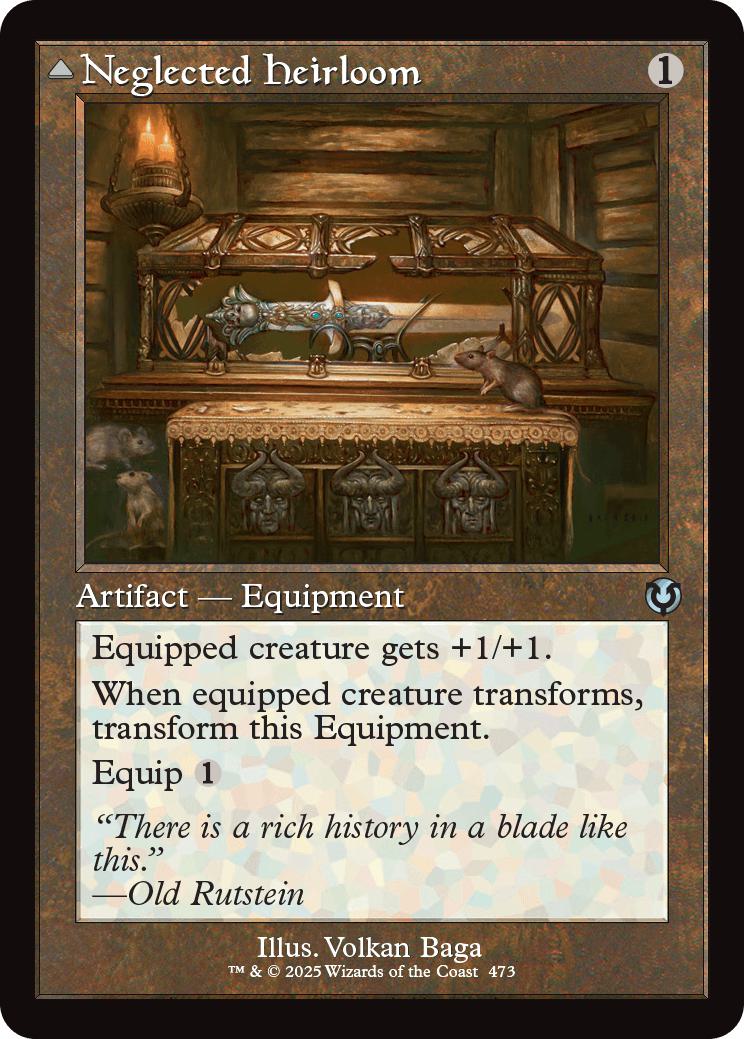 Neglected Heirloom // Ashmouth Blade [473] [Retro Frame] [Innistrad Remastered] [Non-Foil]
