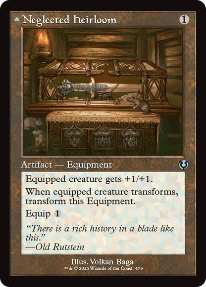 Neglected Heirloom // Ashmouth Blade [473] [Retro Frame] [Innistrad Remastered] [Non-Foil]