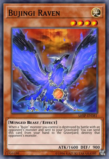 Bujingi Raven - MP14-EN179 - Rare - 1st Edition