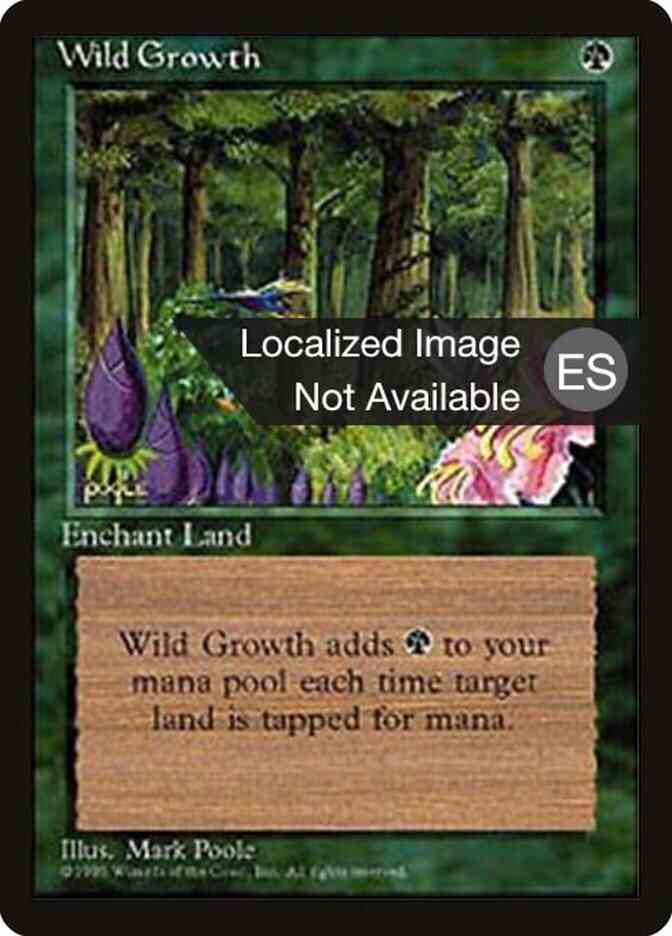 Wild Growth - Korean [289] [Fourth Edition Black Border: Korean] [Non-Foil]