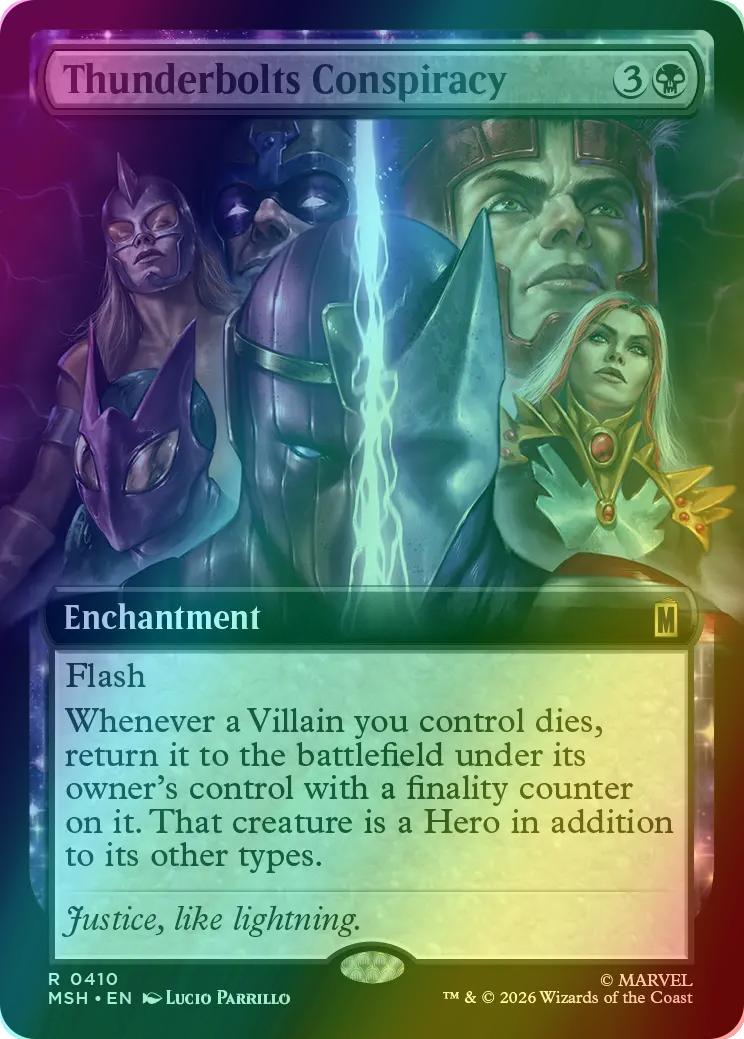 Thunderbolts Conspiracy [410] [Extended Art] [Marvel Super Heroes] [Foil]
