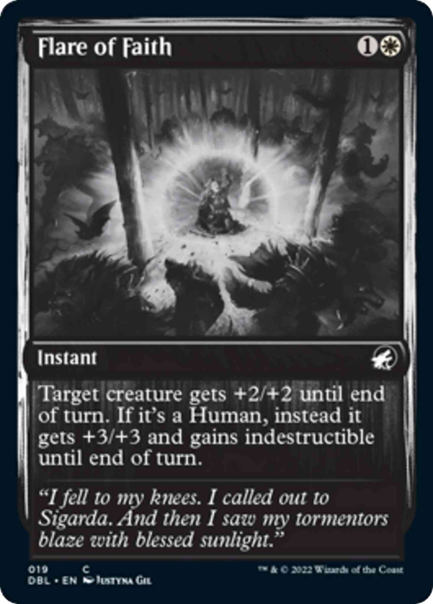 Flare of Faith [19] [Innistrad: Double Feature] [Non-Foil]