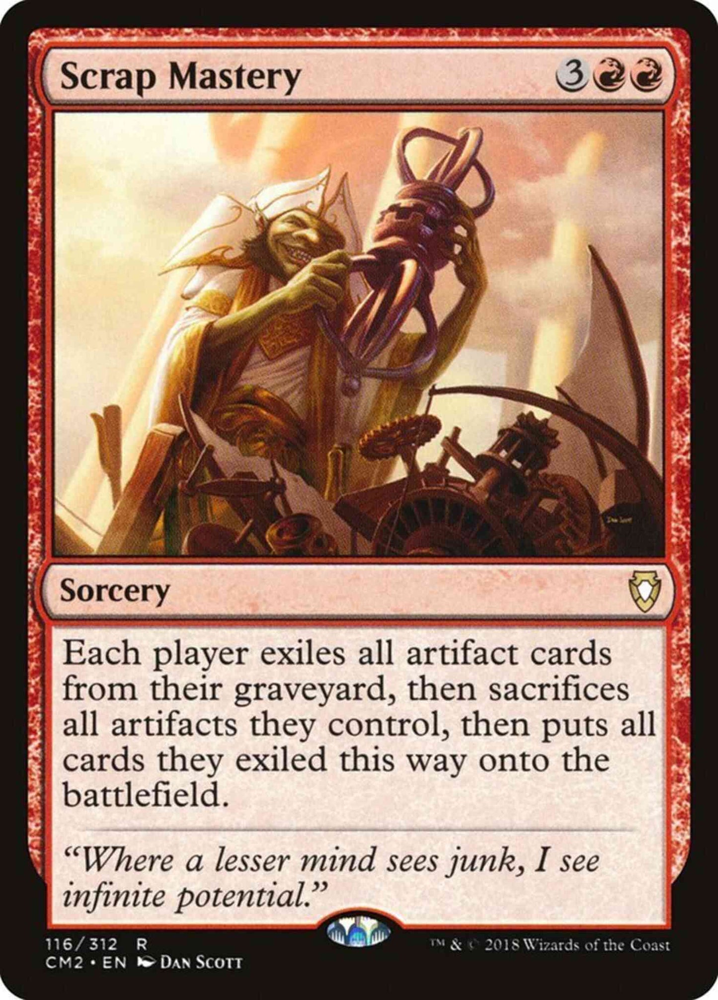Scrap Mastery [116] [Commander Anthology Volume II] [Non-Foil]