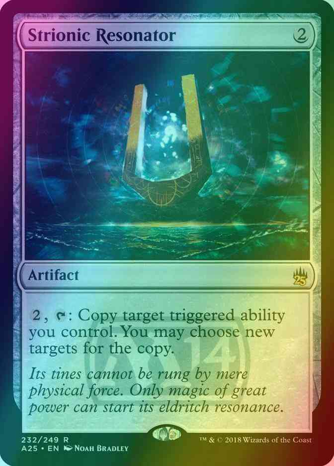Strionic Resonator [232] [Masters 25] [Foil]