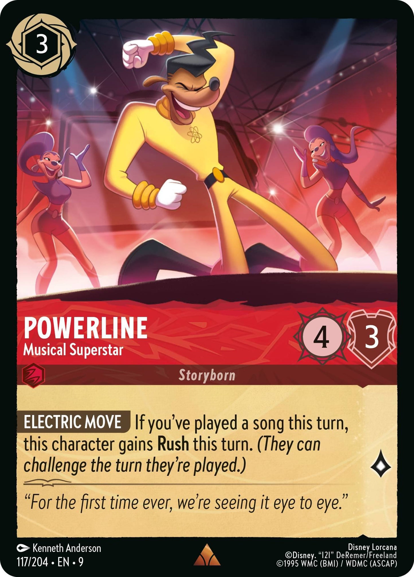 Powerline - Musical Superstar - 117/204 [Fabled] [Non-Foil]