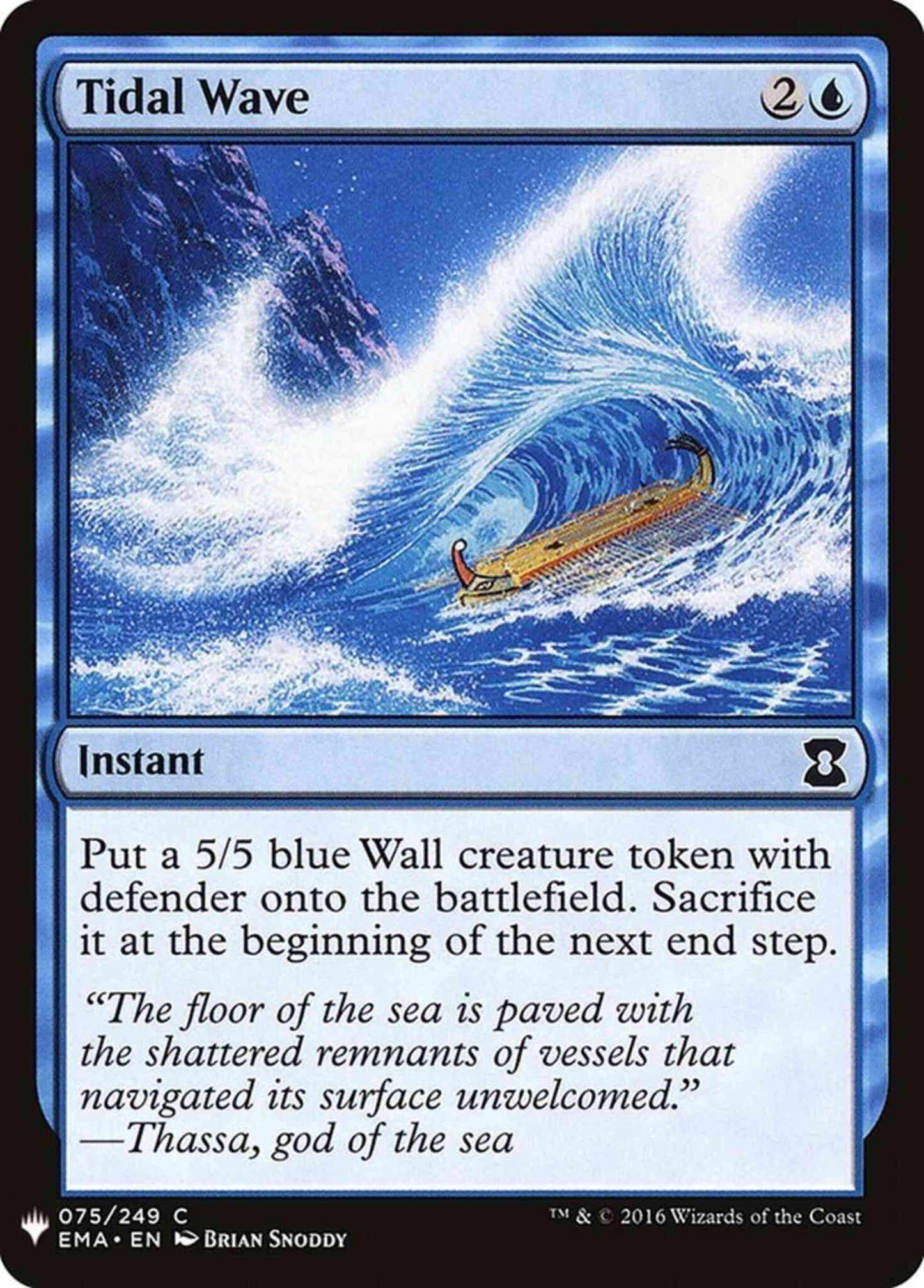 Tidal Wave [EMA-75] [The List] [Non-Foil]