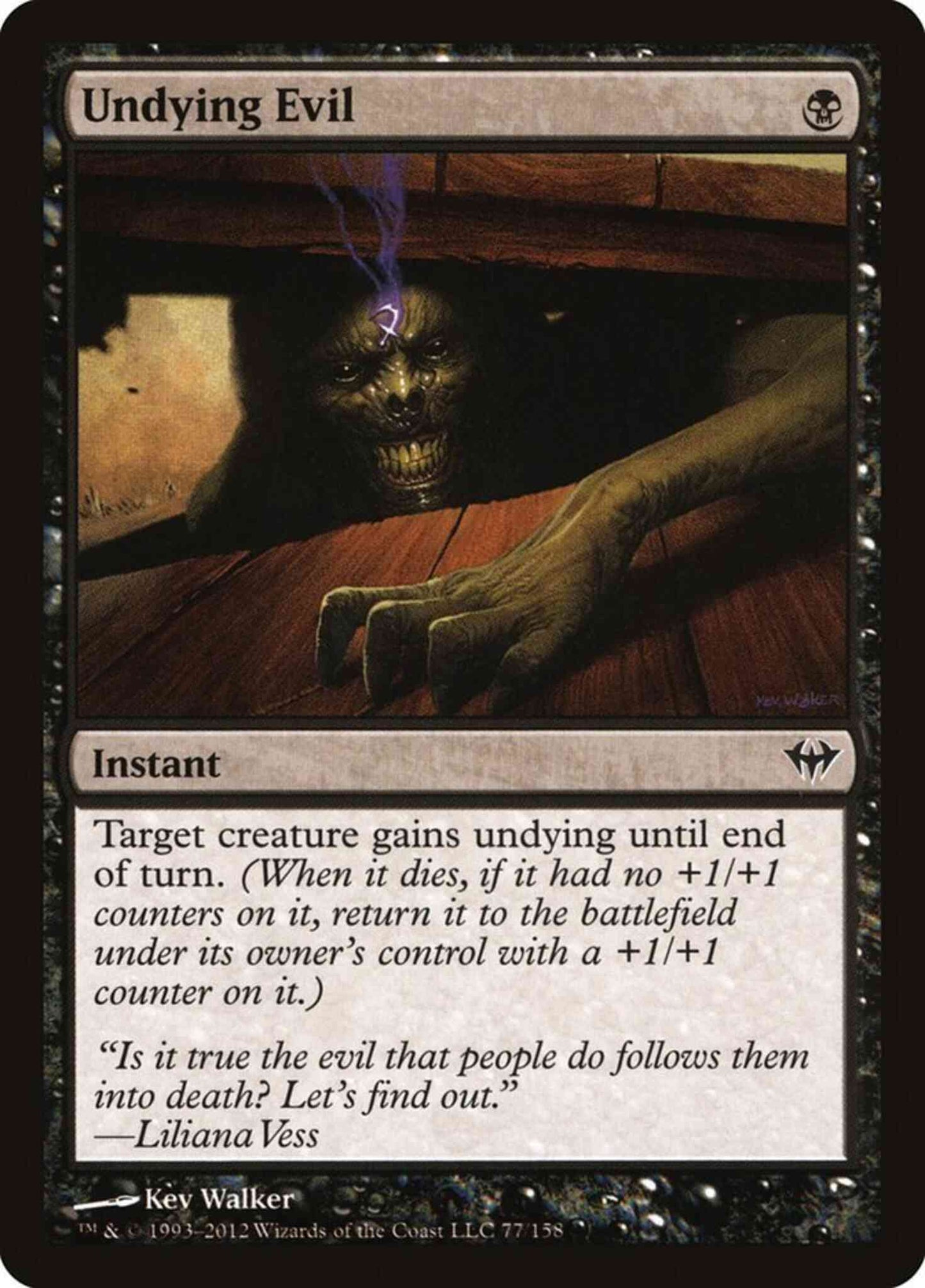 Undying Evil [77] [Dark Ascension] [Non-Foil]