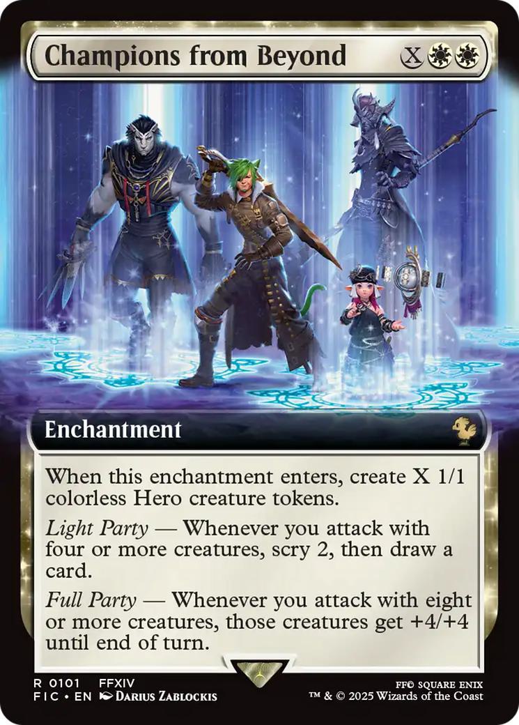 Champions from Beyond [101] [Extended Art] [FINAL FANTASY: Commander] [Non-Foil]