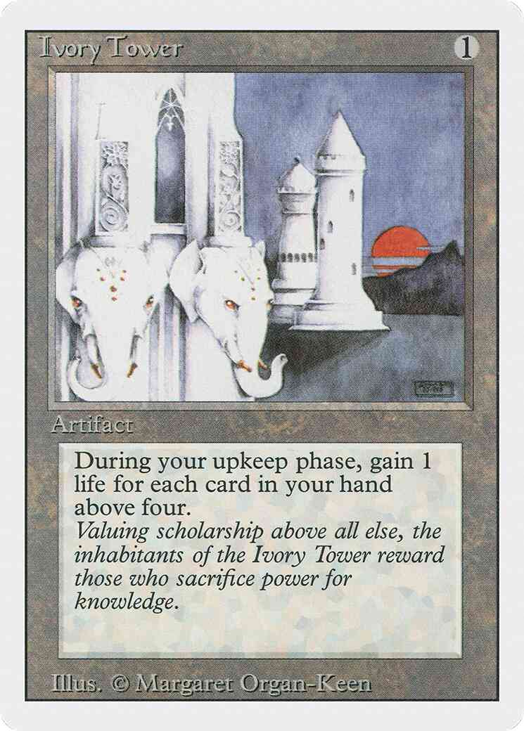 Ivory Tower [254] [Revised Edition] [Non-Foil]
