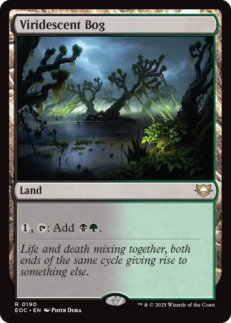 Viridescent Bog [190] [Edge of Eternities: Commander] [Non-Foil]