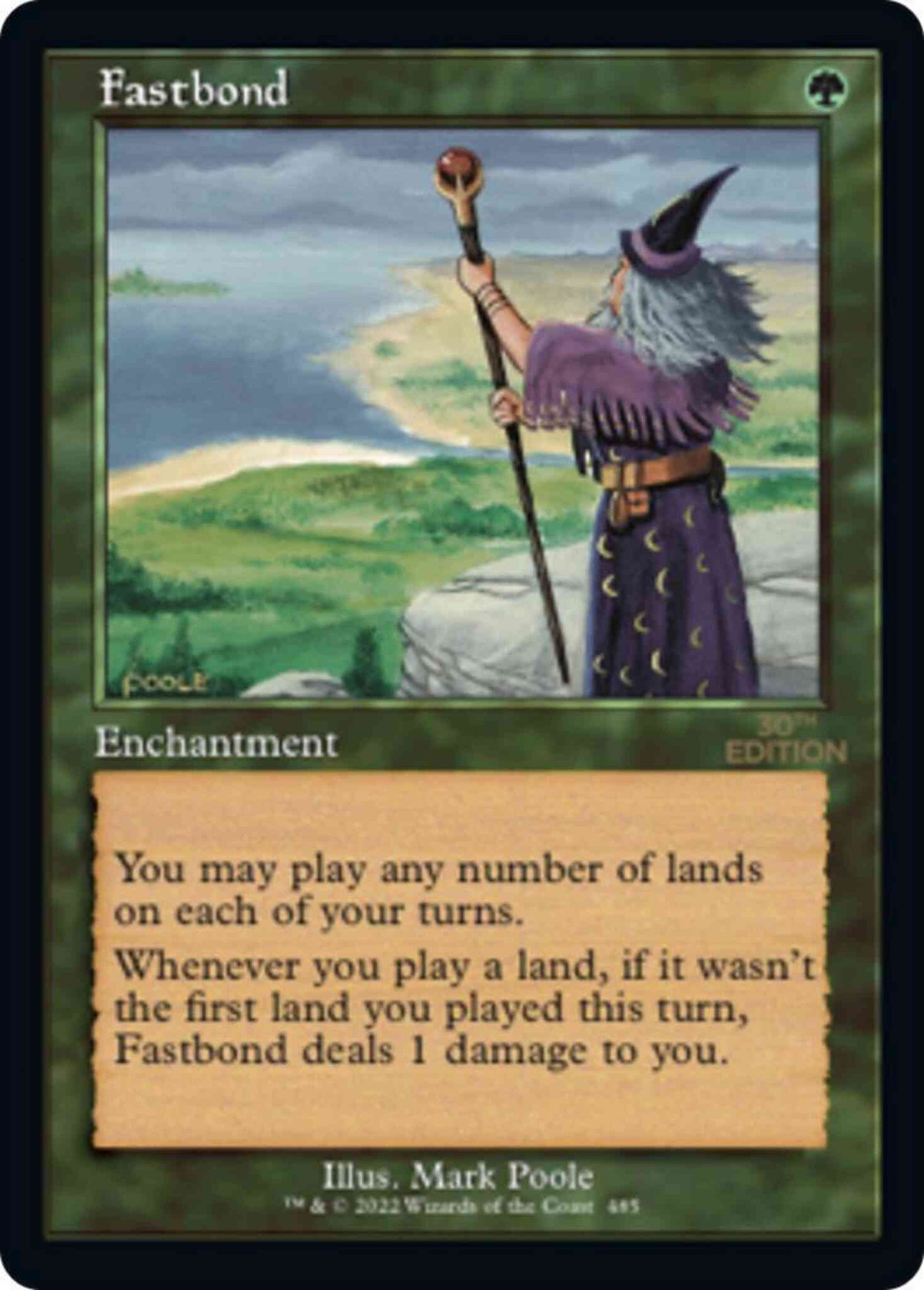 Fastbond [485] [Retro Frame] [30th Anniversary Edition] [Non-Foil]