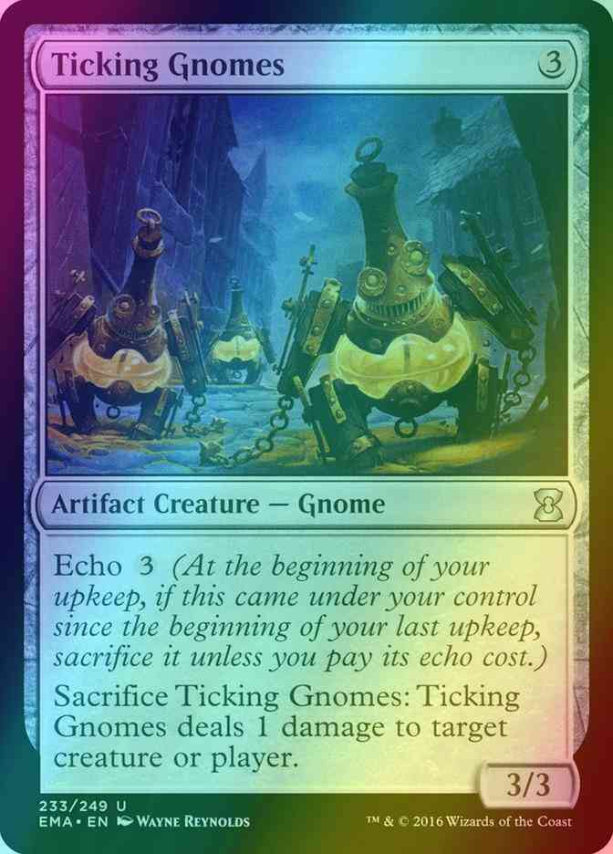 Ticking Gnomes [233] [Eternal Masters] [Foil]