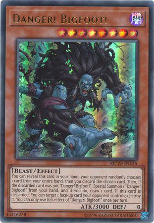 Danger! Bigfoot! - MP19-EN136 - Ultra Rare - Unlimited