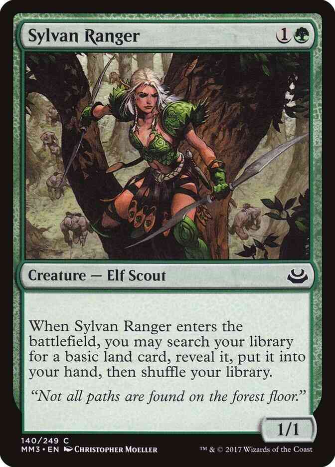 Sylvan Ranger [140] [Modern Masters 2017] [Non-Foil]