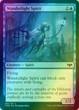 Wanderlight Spirit [86] [Innistrad: Crimson Vow] [Foil]