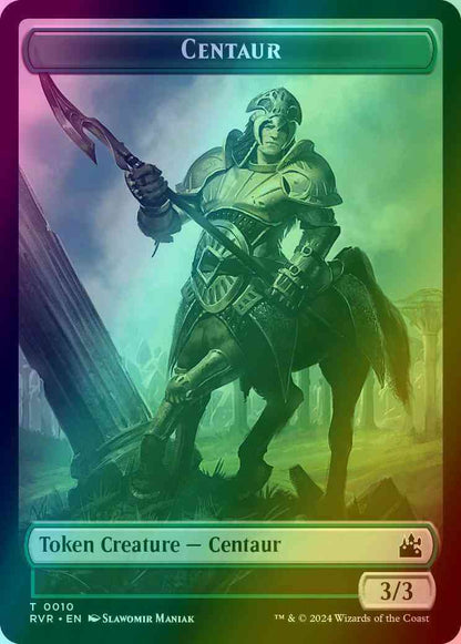 Centaur Token (10) // Spirit Token (18) [Ravnica Remastered: Tokens] [Foil]