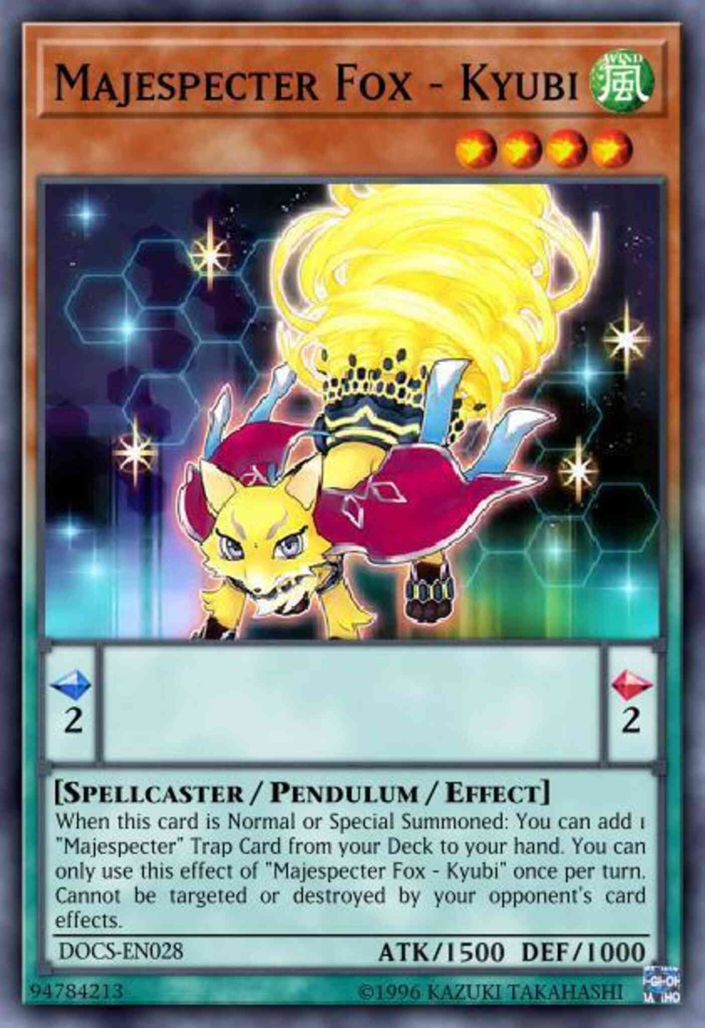 Majespecter Fox - Kyubi - DOCS-EN028 - Common - 1st Edition