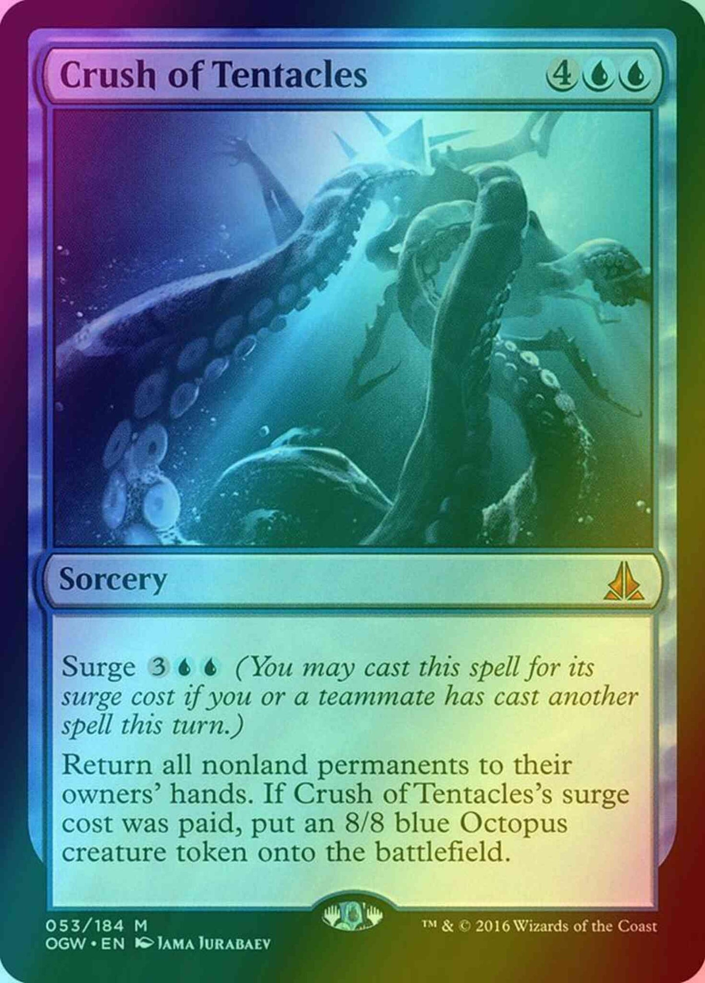 Crush of Tentacles [53] [Oath of the Gatewatch] [Foil]