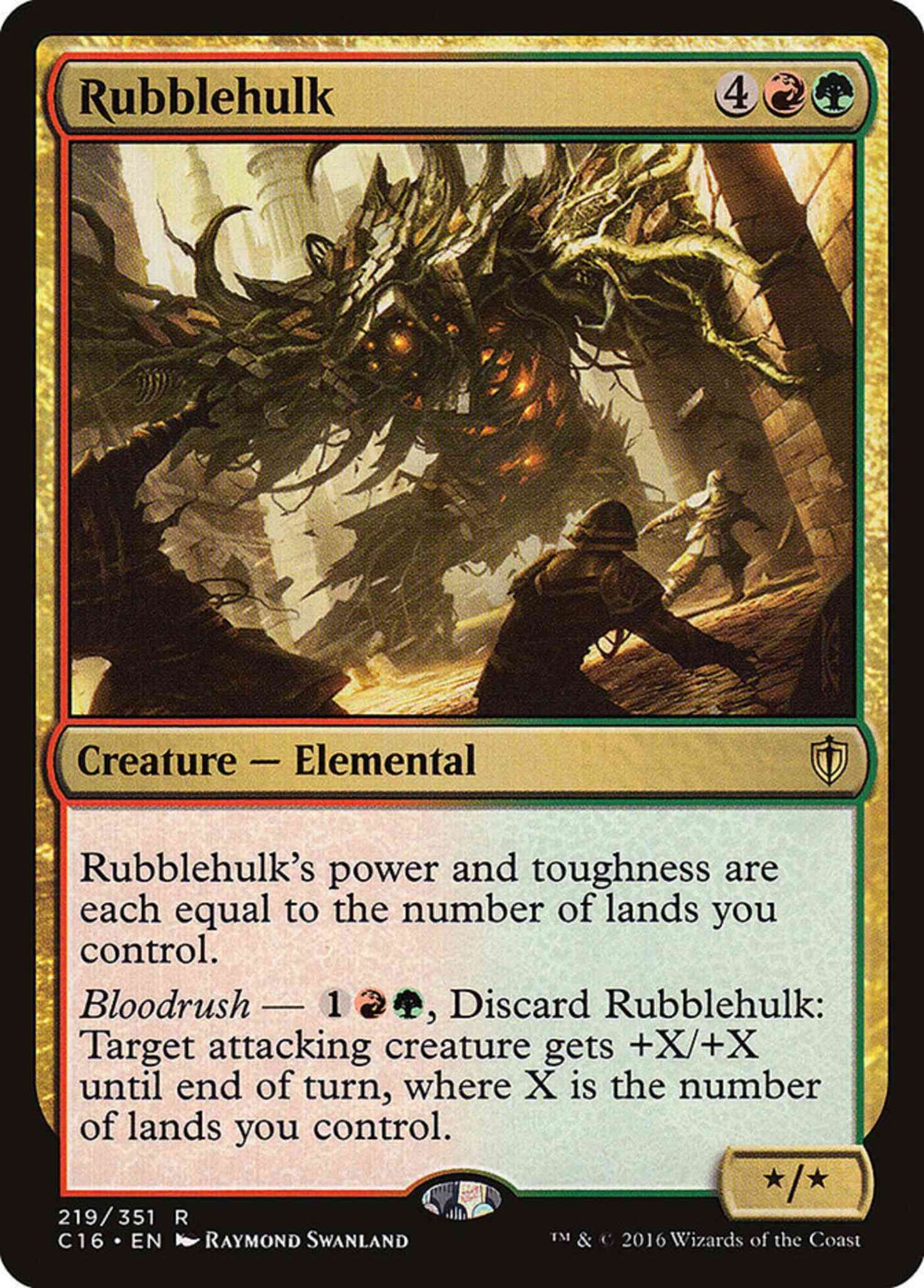 Rubblehulk [219] [Commander 2016] [Non-Foil]