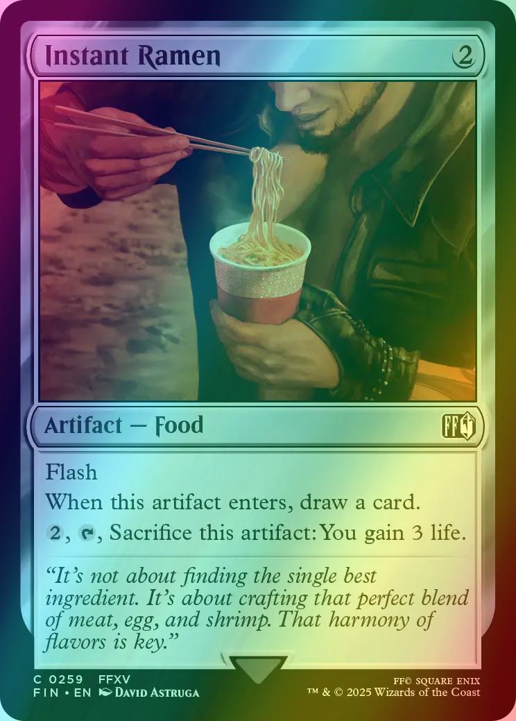 Instant Ramen [259] [FINAL FANTASY] [Foil]