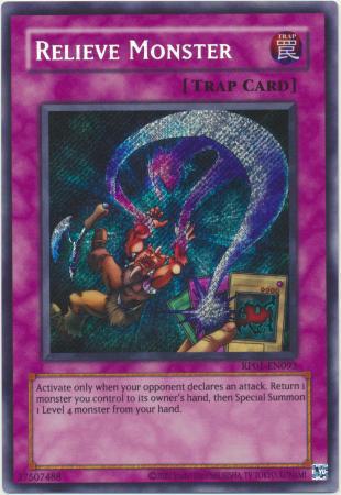 Relieve Monster - 2020 Date Reprint - RP01-EN093 - Secret Rare - Unlimited