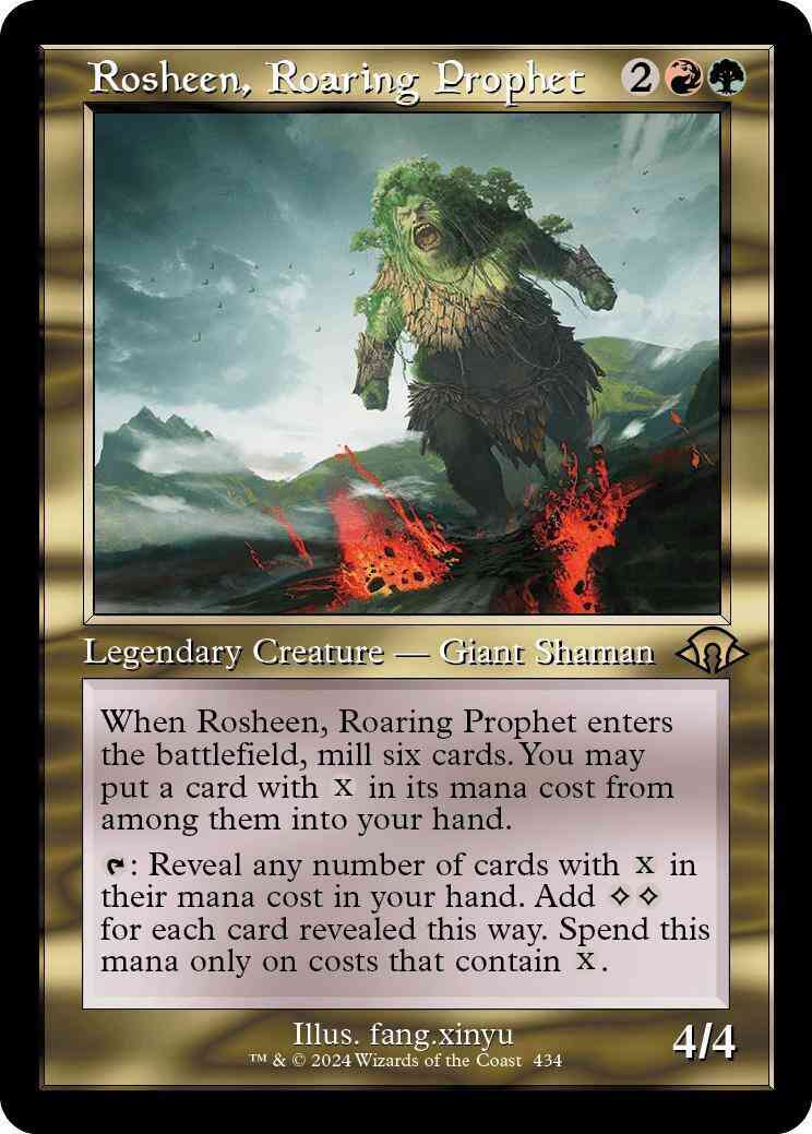 Rosheen, Roaring Prophet [434] [Retro Frame] [Modern Horizons 3] [Non-Foil]