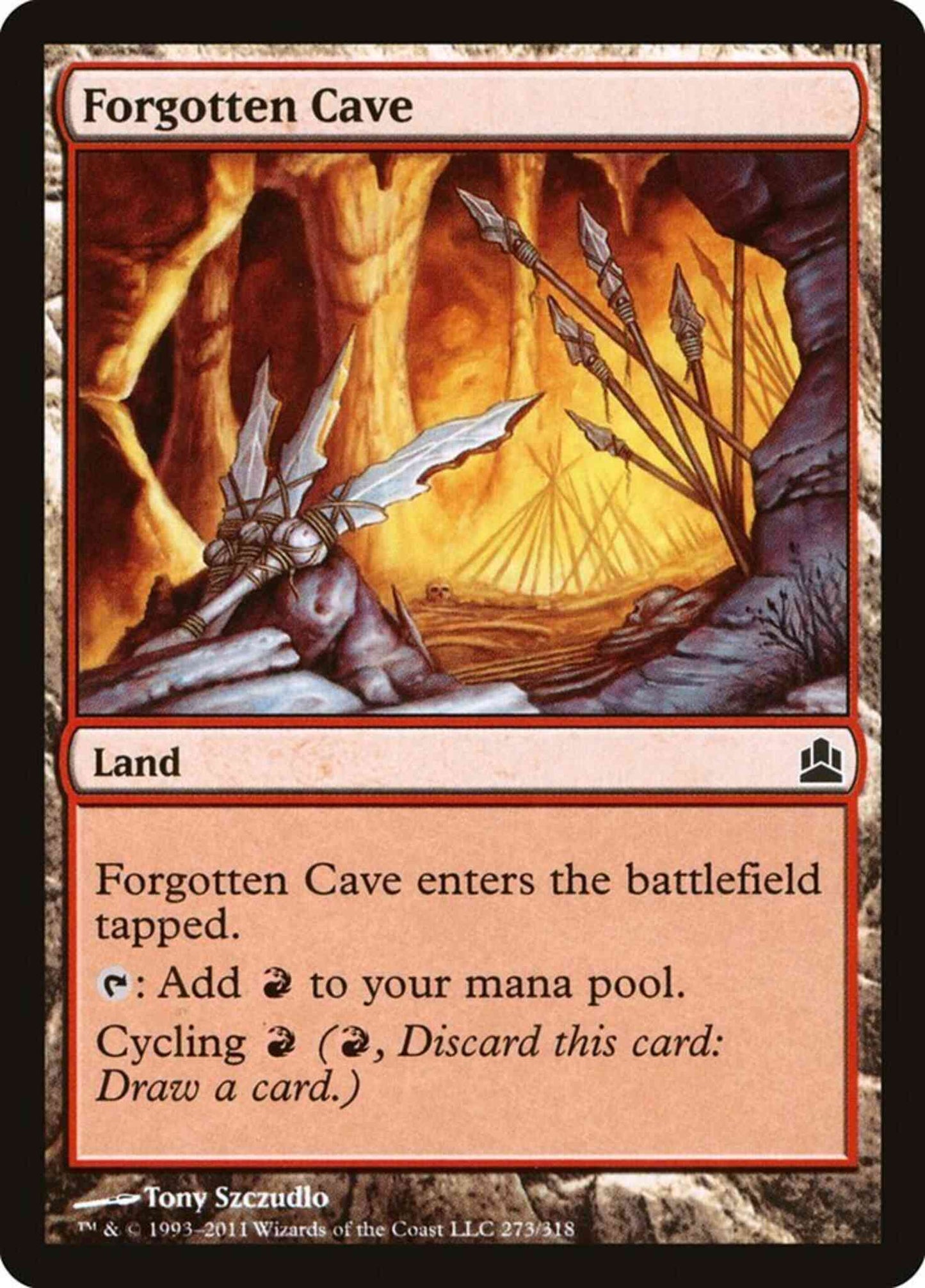 Forgotten Cave [273] [Commander 2011] [Non-Foil]