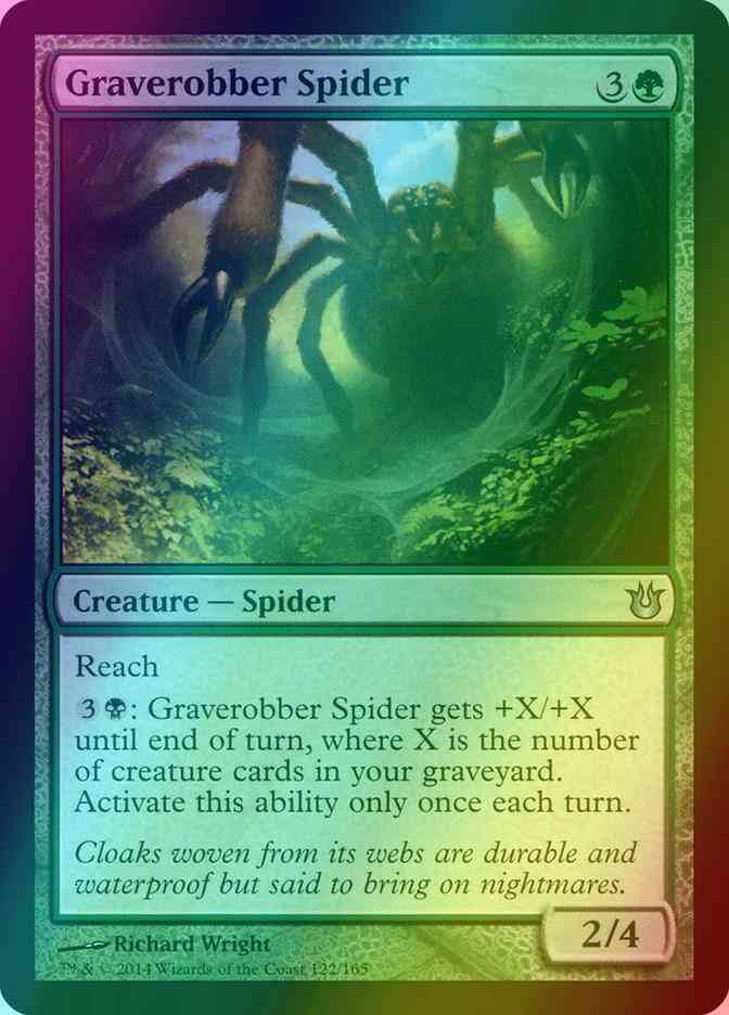 Graverobber Spider [122] [Born of the Gods] [Foil]