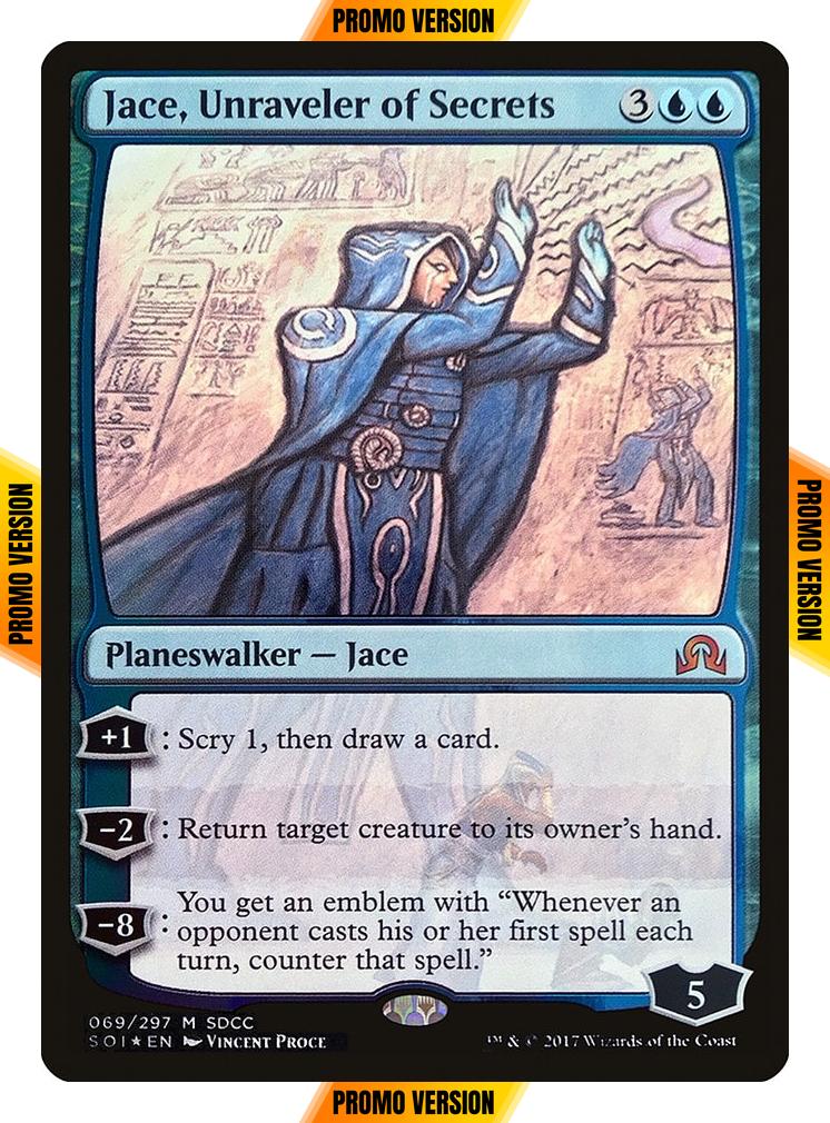 Jace, Unraveler of Secrets [69] [San Diego Comic-Con 2017] [Foil]