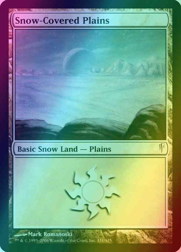 Snow-Covered Plains [151] [Coldsnap] [Foil]