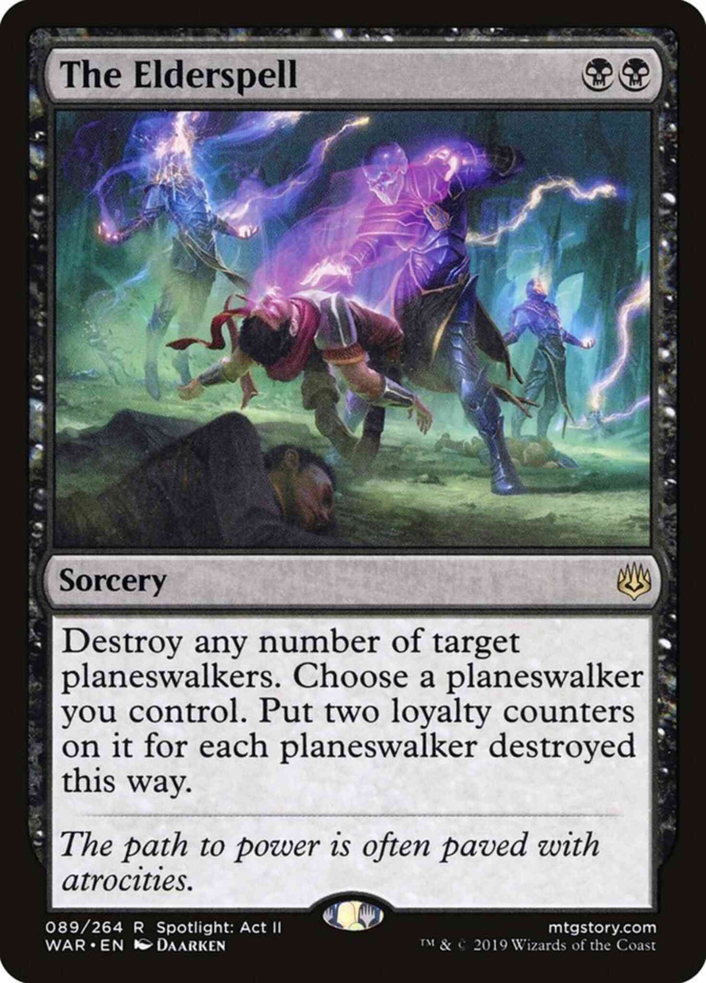 The Elderspell [89] [War of the Spark] [Non-Foil]